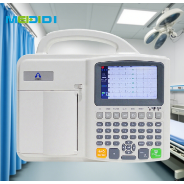 6 Channel Digital ECG/Electrocardiogram Machine Competitive Price Pathological Analysis Equipment