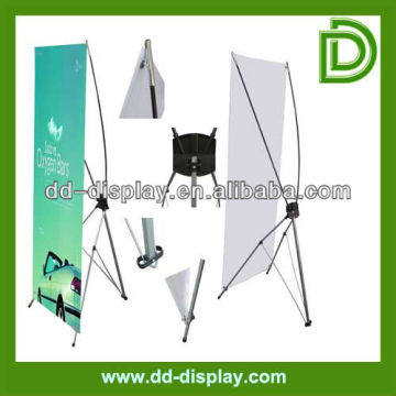 Fiber glass foldable x stand display