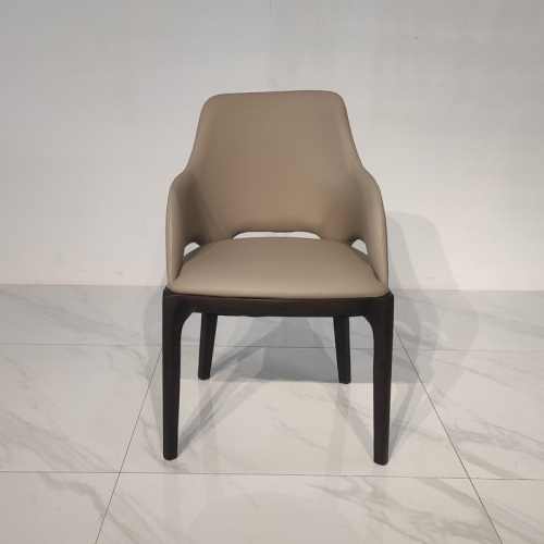 Modern Dining Chair A Leather Dining chair furniture with novel design Manufactory
