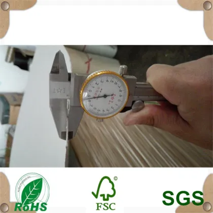 Waste Paper Making Recycle Grey Carton Board/Raw Paper Material Grey Back Paper