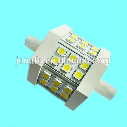 led home lamp socket led r7s socket 90-260v 3.5W