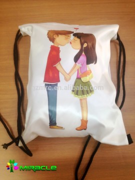 Sublimation Drawstring Bag, High-Guality blank sublimation bags