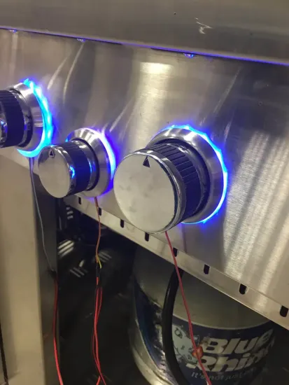 Colorful LED Decoration Light for BBQ Grill Knob