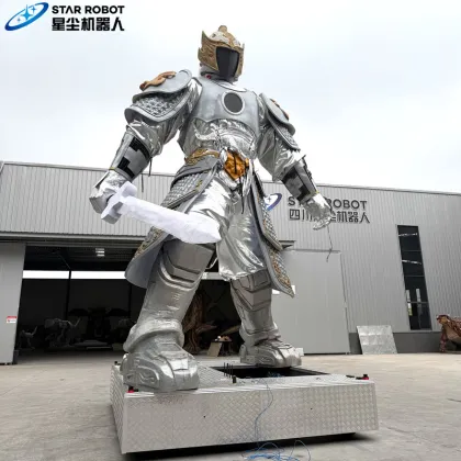 Custom Yan Zhenqing Realistic Robot Model for Exhibition