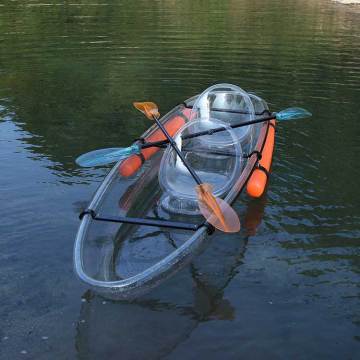 Polycarbonate Inflatable Kayak Paddle Navigator Rib-420 Transparent Boat