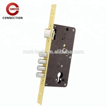 3470 spain 4 steel round bolts mortise lock