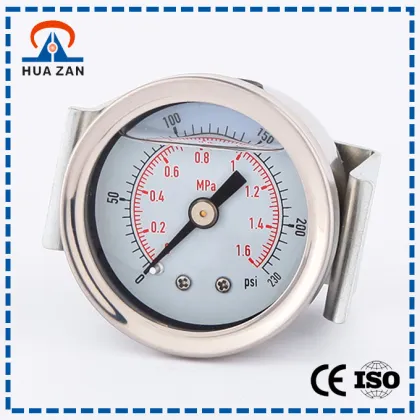 Air Pressure Instrument Wholesale Air Pressure Meter with Oil Filled