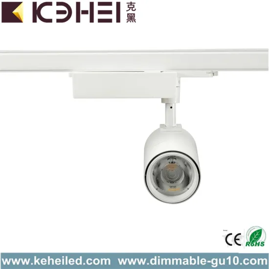 Aluminium Dimmable 35W LED Track Lights CE RoHS
