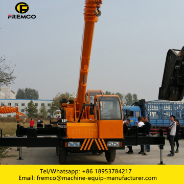 Mobile Cranes Of Construction Lifting Machinery