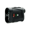 Slope compensated golf rangefinder with customized logo