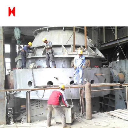 Steel making converter of metallurgical industry