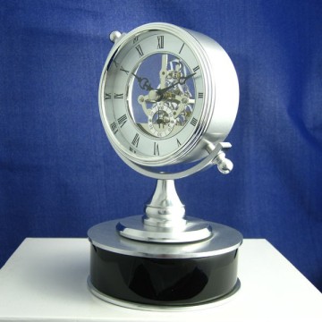 Conda quartz skeleton clock kits,skeleton desk clock