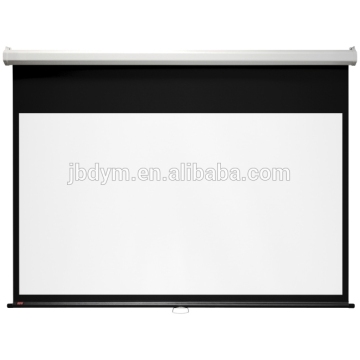 100"(4:3) 120"(4:3) Wall Matte White Projector Screen/Manual Projector Screen/projector screen with self lock systerm