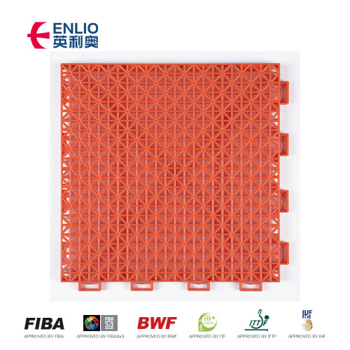 Pp Interlocking Portable Sports basketball Court Material Plastic Tiles Temporary Basketball Flooring Outdoor