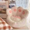 Cute white pink cat claws tatami sofa decoration