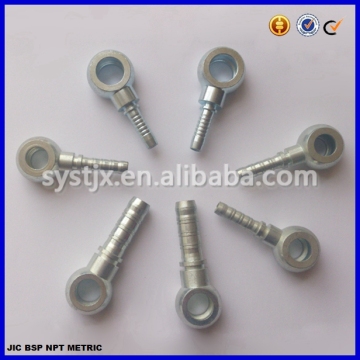Metric BSP hydraulic carbon steel banjo