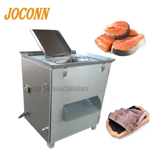Automatic 1cm Fish Slicer Machine - Commercial Fish Cutter for Fresh Fish Slicing