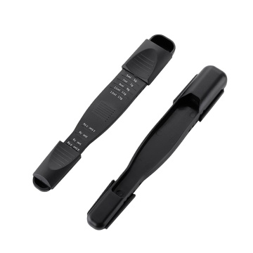 Black Plastic Adjustable Measuring CoffeeSpoons