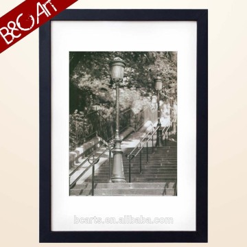 Wholesale streetlight Paris streetscape citycsape art painting