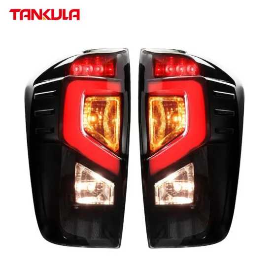 Auto Lighting System - Smoked LED Tail Light for Nissan Navara 2021-2023