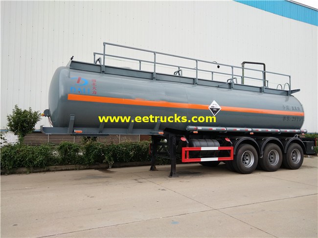 28 CBM Hydrochloric Acid Transport Trailers