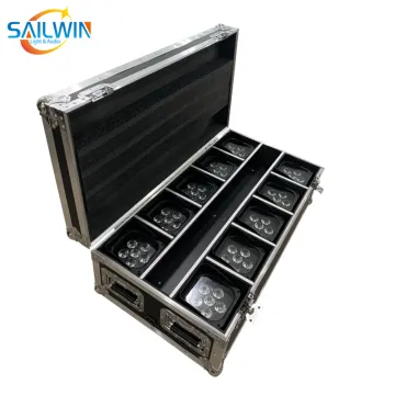 6-in-1 Wireless Rechargeable RGBWAUV LED Uplighter