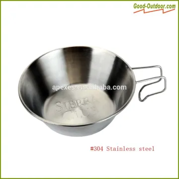 CK02-22B Camping Stainless Bowl for Cooking