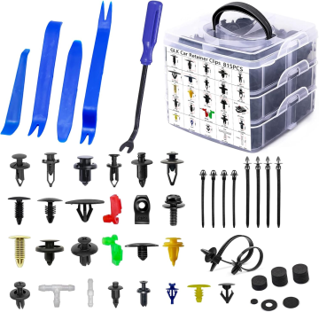 860Pcs Car Retainer Bumper Clips Kit for GM Ford Toyota Honda Acura Chrysler