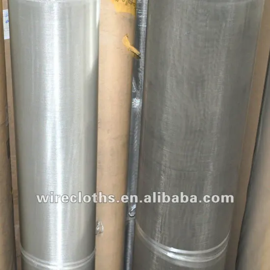 twill weave stainless steel wire mesh;dutch wire mesh
