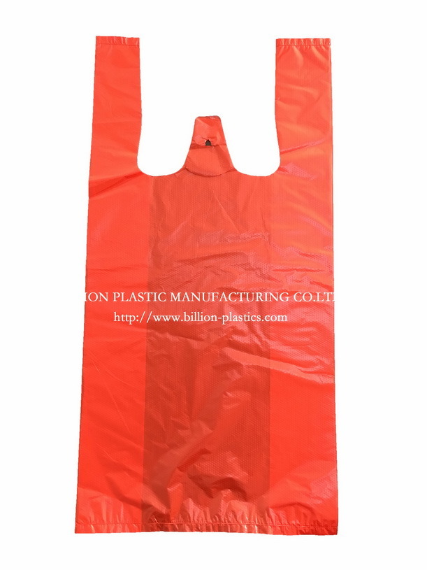 Biodegradable and Compostable T-Shirt Bags on Roll Bag