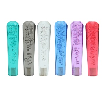 15cm Acrylic Colorful Crystal Diamond Gear Head Car Luminous Modification