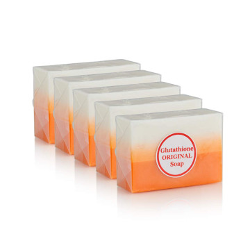 Ιδιωτική ετικέτα Kojic Acid Glutathione Triple Whitening Χειροποίητο σαπούνι δέρματος