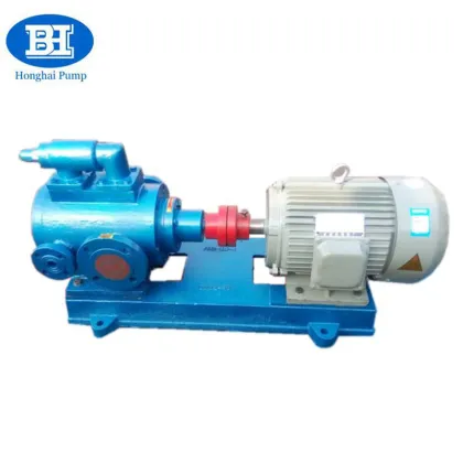 Three Screw Asphalt Bitumen Oil Fuel Transfer Pump