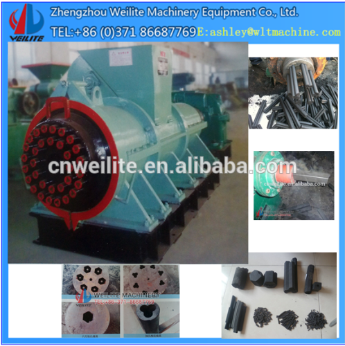 powerful rods making machine to press powder charcoal extruding stick extruder machine