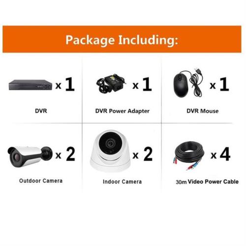 CCTV Security 4chs 4.0MP HD DVR Kit