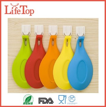 High Quality Dishwasher safe Silicone Spoon Rest, BBQ Brush Rest Set