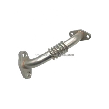 T409038 ใหม่ C4.4 Excavator Oil return ท่อสายเทอร์โบชาร์จเจอร์ท่อระบายน้ำมัน