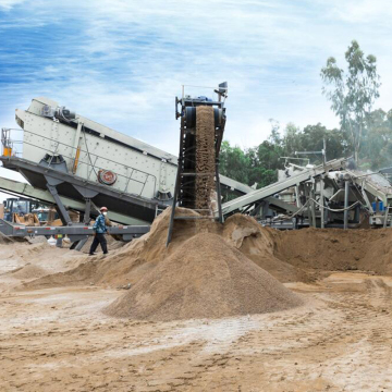 Portable Mobile Stone Crusher Machine for Discount Aggregates and Rock Crushing