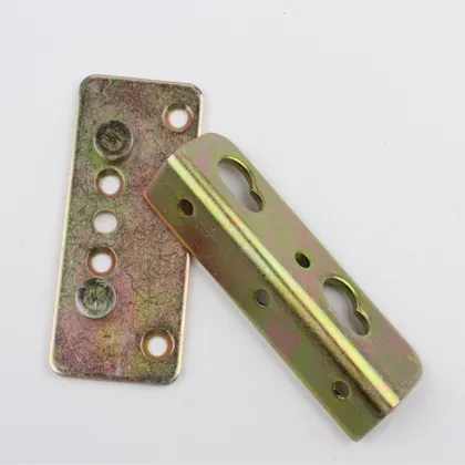 Gold Shine Factory Zinc Plated Bed Hinge for Furniture