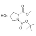 1,2-Pirolidindikarboksilik asit, 4-hidroksi-, 1- (1,1-dimetiletil) 2-metil ester, (57251880,2R, 4R)-CAS 114676-69-6