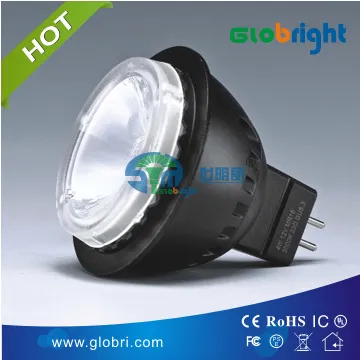 Led spot lighting even luminous without flare low power