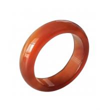 Carnelian 6T Stone Band Rings for Women Men Healing Chakra Stackable Ring Balance Energy