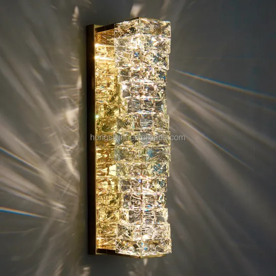 K9 Crystal Wall Lamp: LED Wall Light for Bedroom and Living Room Decor