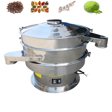 Portable Vibrating Screen Filter Machine with Wheels for Susu Bubuk and Ceramic Material Liquid Filtration