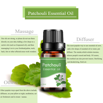hot sale therapeutic grade patchouli essential massage oil