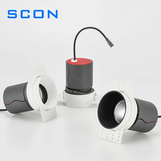 7W 12W Trimless Adjustable LED Downlights - SC-SDZ Aluminum Lamp Shade