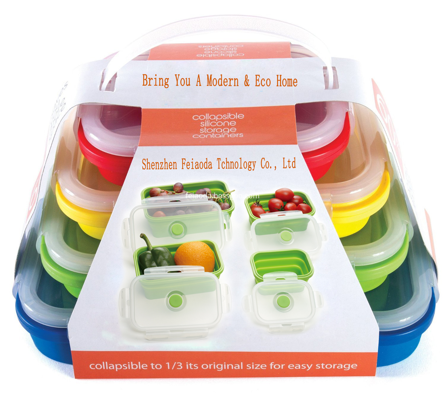 silicone Lunch Box