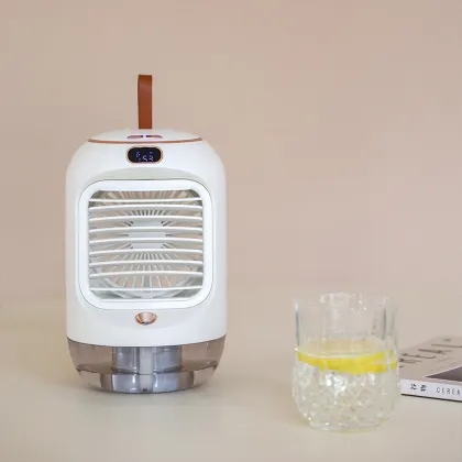 spray air cool fan humidification cooling fan