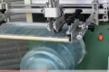 Siebdruckmaschine für Mineralflasche oder Dosen
