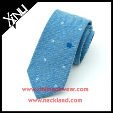 Perfect Knot 100% Handmade Mens Printed Necktie Custom Cotton Ties